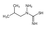 21288-55-1 structure, C5H13N3S