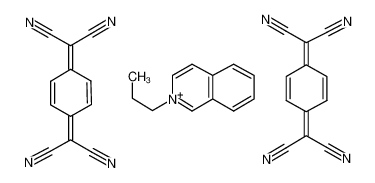 89965-25-3 structure, C36H22N9+