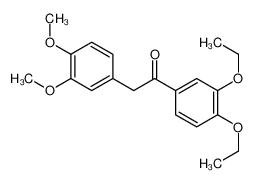 1-(3,4-diethoxyphenyl)-2-(3,4-dimethoxyphenyl)ethanone 113336-63-3