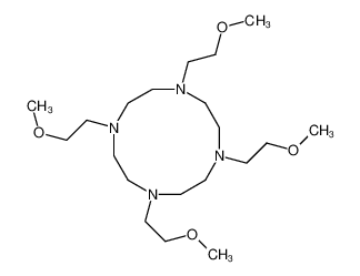 1,4,7,10-tetrakis(2-methoxyethyl)-1,4,7,10-tetrazacyclododecane 102202-74-4