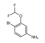 4-bromo-3-(difluoromethoxy)aniline 87967-37-1