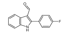 2-(4-氟苯基)-1H-吲哚-3-甲醛