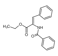 α-benzoylamino-trans-cinnamic acid ethyl ester 26348-46-9