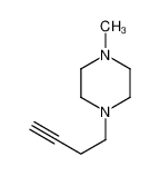 1-(3-丁炔-1-基)-4-甲基哌嗪