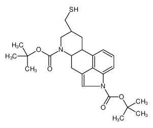 1,6-二-叔丁氧羰基-8beta-(硫代甲基)麦角灵