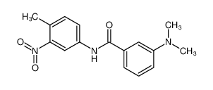 221876-02-4 spectrum, N-(3-nitro-4-methylphenyl)-3-dimethylaminobenzamide