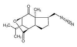 187986-33-0 (1R,4R,5aR,6S,8aS,9S)-6-(azidomethyl)-9-isopropyl-5a-methyltetrahydro-1H-1,4-methanocyclopenta[d]oxepine-2,5(4H,5aH)-dione