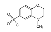 4-甲基-3,4-二氢-2H-苯并[b][1,4]噁嗪-6-磺酰氯