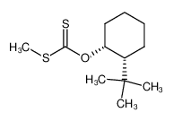 100250-04-2 (+/-)-dithiocarbonic acid O-(cis-2-tert-butyl-cyclohexyl ester)-S-methyl ester