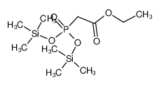 65868-40-8 spectrum, ethyl P,P-bis(trimethylsilyl) phosphonoacetate