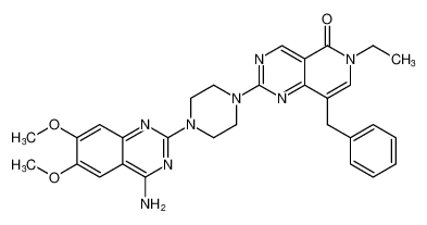 104964-46-7 structure, C30H32N8O3