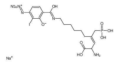 152564-63-1 structure, C18H24IN5NaO7P