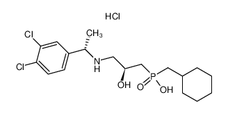 149184-21-4 structure, C18H29Cl3NO3P