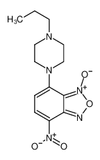 7-nitro-3-oxido-4-(4-propylpiperazin-1-yl)-2,1,3-benzoxadiazol-3-ium 61785-52-2