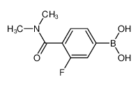 4-(二甲基氨甲酰基)-3-氟苯基硼酸