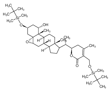 81426-84-8 spectrum, (6R)-6-((1S)-1-((1S,3S,4aR,5aS,6aS,6bS,9aS,11aS,11bS)-3-((tert-butyldimethylsilyl)oxy)-1-hydroxy-9a,11b-dimethylhexadecahydrocyclopenta[1,2]phenanthro[8a,9-b]oxiren-9-yl)ethyl)-3-(((tert-butyldimethylsilyl)oxy)methyl)-4-methyl-5,6-dihydro-2H-pyran-2-one