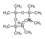 N-[[[dimethylamino(dimethyl)silyl]oxy-dimethylsilyl]oxy-dimethylsilyl]-N-methylmethanamine 24681-96-7