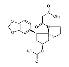 132169-49-4 structure, C20H25NO6S