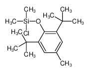 90101-29-4 structure, C17H29ClOSi