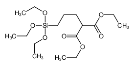 diethyl 2-(3-triethoxysilylpropyl)propanedioate 22408-96-4