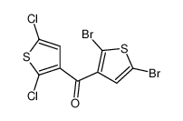 57248-17-6 structure, C9H2Br2Cl2OS2