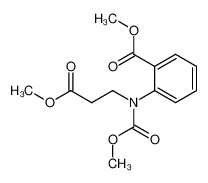 133514-26-8 spectrum, methyl 2-((3-methoxy-3-oxopropyl)(methoxycarbonyl)amino)benzoate