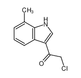 2-Chloro-1-(7-methyl-1H-indol-3-yl)-ethanone 115027-19-5
