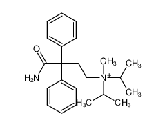 24353-18-2 structure, C23H33N2O+