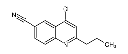 4-chloro-2-propylquinoline-6-carbonitrile 930570-37-9