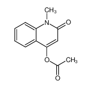 54350-10-6 spectrum, 4-acetoxy-1-methyl-1H-quinolin-2-one