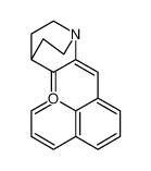 24123-91-9 (2E)-2-(naphthalen-1-ylmethylidene)-1-azabicyclo[2.2.2]octan-3-one