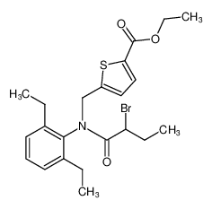 100007-11-2 structure, C22H28BrNO3S