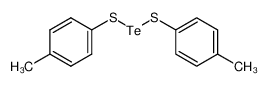 85914-72-3 structure, C14H14S2Te