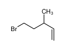 59822-10-5 spectrum, 5-bromo-3-methylpent-1-ene