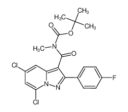 1215106-61-8 structure, C20H18Cl2FN3O3