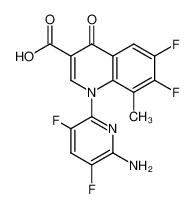 189280-68-0 structure, C16H9F4N3O3