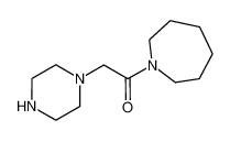 1-(azepan-1-yl)-2-piperazin-1-ylethanone 39890-47-6