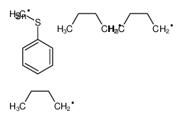 34694-32-1 structure, C19H36SSn