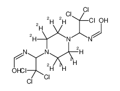 N-[2,2,2-trichloro-1-[2,2,3,3,5,5,6,6-octadeuterio-4-(2,2,2-trichloro-1-formamidoethyl)piperazin-1-yl]ethyl]formamide 948595-12-8