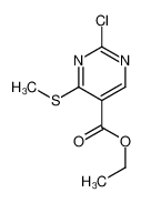 ethyl 2-chloro-4-methylsulfanylpyrimidine-5-carboxylate 643086-93-5