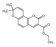 86236-20-6 ethyl 8,8-dimethyl-2-oxo-2H,8H-pyrano[2,3-f]chromene-3-carboxylate