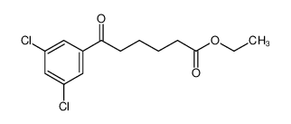 乙基6-(3,5-二氯苯基)-6-氧代己酸酯