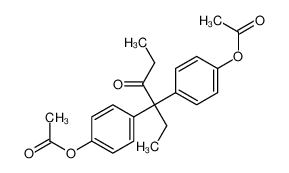18922-12-8 [4-[3-(4-acetyloxyphenyl)-4-oxohexan-3-yl]phenyl] acetate
