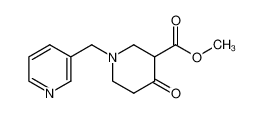 1225498-23-6 methyl 4-oxo-1-(pyridin-3-ylmethyl)piperidine-3-carboxylate