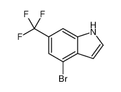 4-Bromo-6-(trifluoromethyl)-1H-indole 1000342-93-7
