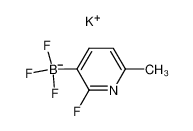 2-Fluoro-6-methylpyridine-3-trifluoroborate potassium salt 1098173-30-8