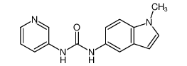 1-(1-methylindol-5-yl)-3-pyridin-3-ylurea 143797-63-1