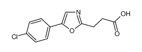 5-(4-氯苯基)噁唑-2-丙酸