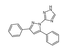 5-(3,5-diphenylpyrazol-1-yl)-1H-1,2,4-triazole 5381-12-4