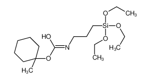 569352-47-2 structure, C17H35NO5Si